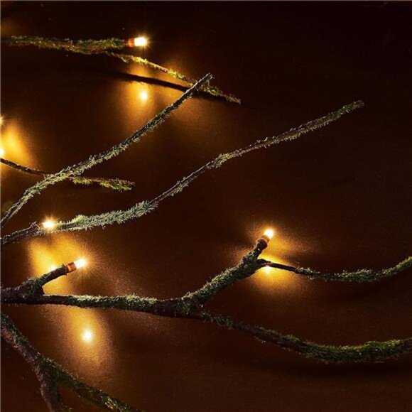 Garland Lights 6FT 48 LED Battery Operated Lighted Twig Vine with Timer - Picture 5 of 7